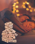 Romantic Jenga Game for Couples - Fun Date Night Activity | Perfect Gift for Couples